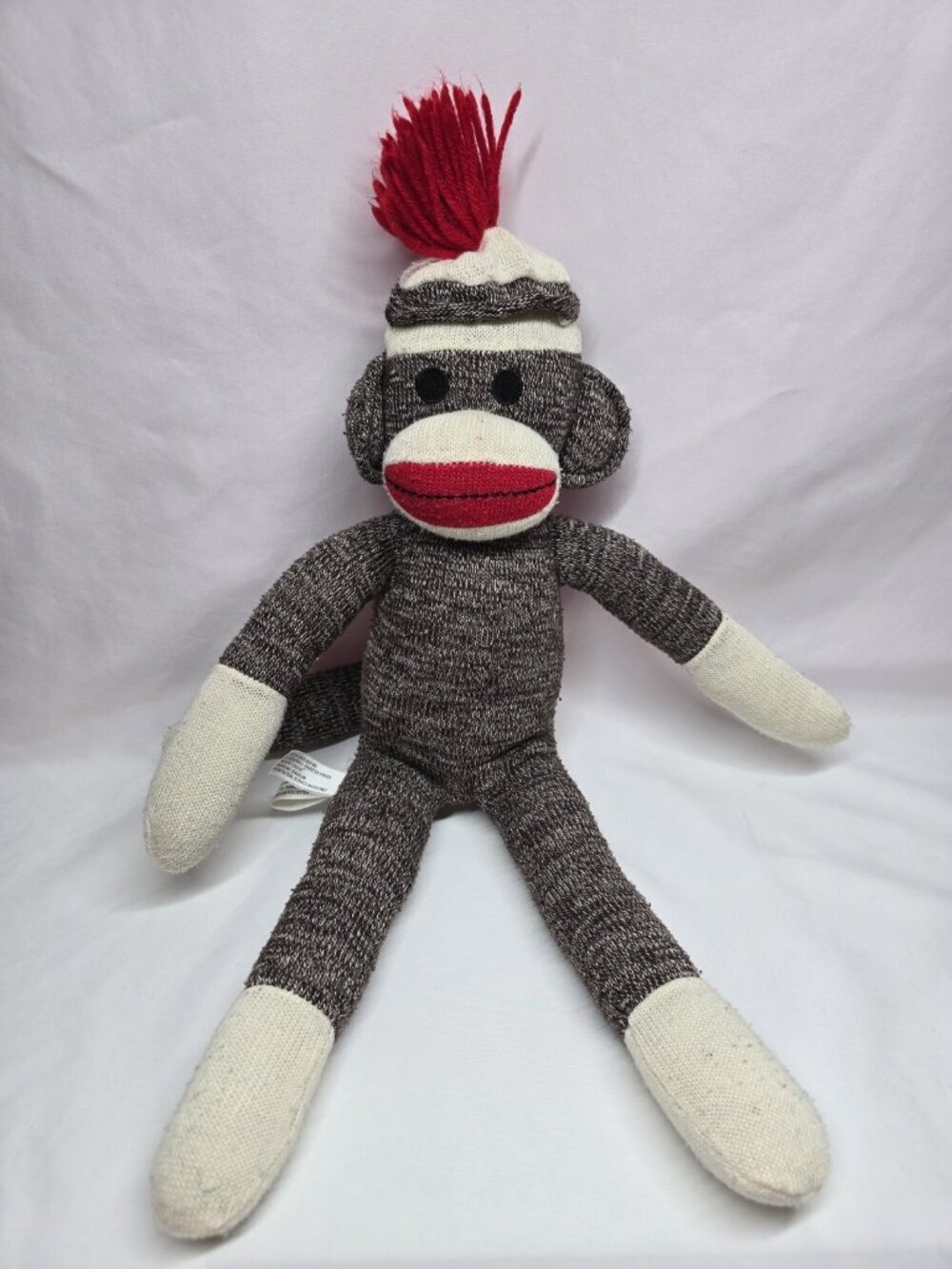 Schylling Sock Monkey 20” Plush Doll Stuffed Animal Toy
